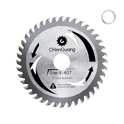 4 Inch 40 Tooth Miter/Tungsten Carbide Tipped Blade High-Performance Professioal Saw Blade for Cutting Wood