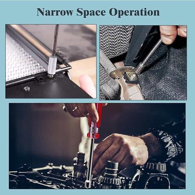 Utoolmart Hexagon Nut Nonslip Handle Hex Socket Wrench Screwdriver Hex Nut Driver (5.5mm)