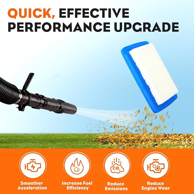Hipa PB-770 Air Filter Tune Up kit for Echo PB-760 PB-770 PB-770H PB-770T PB-760LNH Backpack Blower Parts Replace A226000410 with Primer Bulb Fuel Filter Fuel Line Kit
