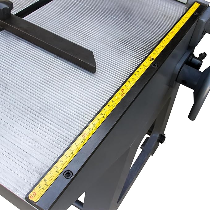KAKA INDUSTRIAL Sheet Metal Shears,40-Inch 14Gauge (0.075 Inch) Guillotine Metal Shear,Sheet Cutter with Stand for Industrial Fabrication and Construction KHS-40