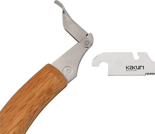 KAKURI Japanese Keyhole Saw 4" Coarse Teeth, Replacement Blade - Made in Japan