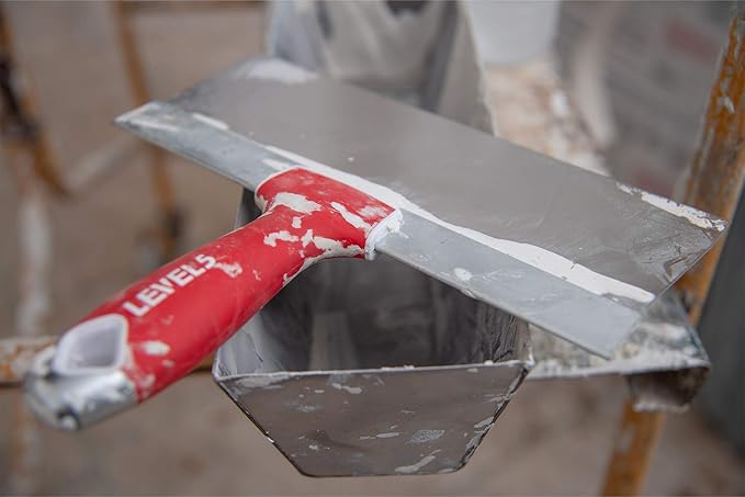 12" Big Back Taping Knife | LEVEL5 | Stainless Steel w/Soft Grip Handle | 5-194