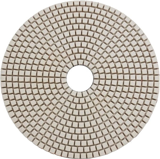 Casaverde 7" Diamond Granite Polishing Pads Grit 400 Dry Polishing for Granite Marble Concrete Stone Countertop Quartz Polish