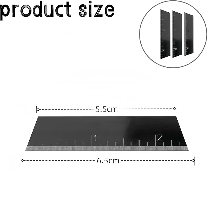 20 Pack, Replacement Blades for Craftsman Handi-Cut, 2-1/2 Inch, Compatible with 37300 37310 37200 301