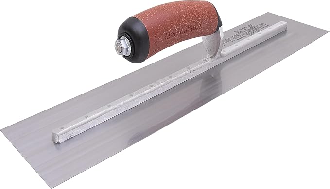 MARSHALLTOWN High Carbon Steel Finishing Trowel, 5 x 14 Inch Concrete, Masonry and Drywall Finishing Tool, Made in the USA, MXS65DC