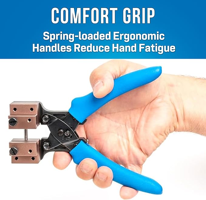 Jonard Tools CSP-D5K Cable Slitting Pliers Kit for 5 mm DAC Cables, Includes Hard Case and 10 Replacement Blades