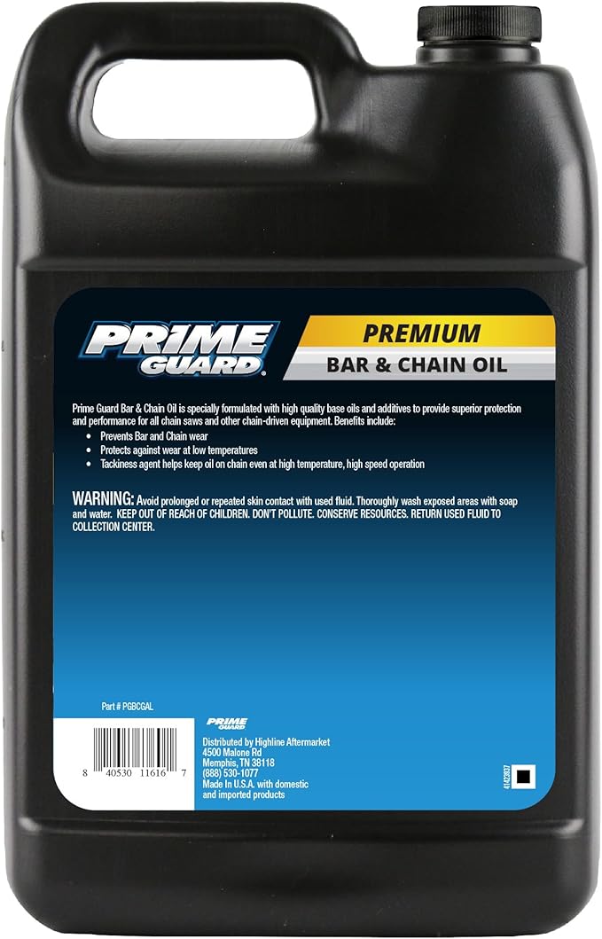 Prime Guard Bar & Chain Oil - 1 Gallon (Pack of 1)