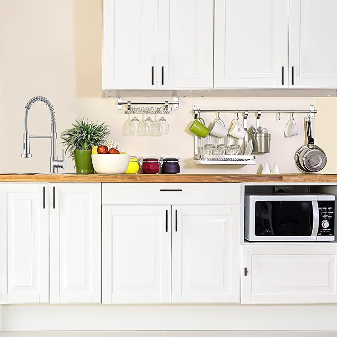 Ravinte 5-3/16 Inch Curved Cabinet Pulls Oil Rubbed Bronze Kitchen Arch Cupboard Handles Zinc Alloy Cabinet Pulls 5-3/16" Length,3" Hole Center | 15 Pack