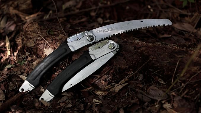Silky Ultra Accel Professional 240mm Curved Folding Saw Large Teeth (446-24)