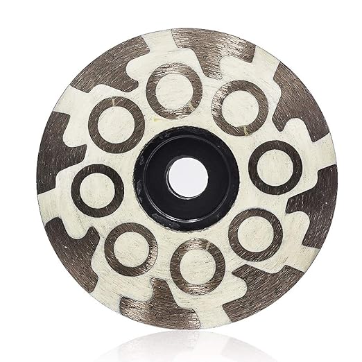 YIJING 4" Diamond Cup Wheel Resin Diamond Grinding Cup Wheel Fine Grit with Thread 5/8??11 for Grinding Stone Concrete and Tiles