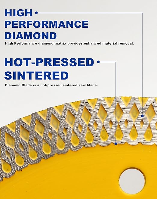 2pc/Lot 4 Inch Super Thin Diamond Saw Blade Porcelain Cutting Blade for Cutting Granite Marbles Tiles (4-2pc)…