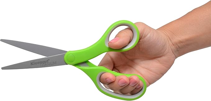 Westcott KleenCut 8" Titanium Scissors with Durable Ergonomic Handle (4 pk)