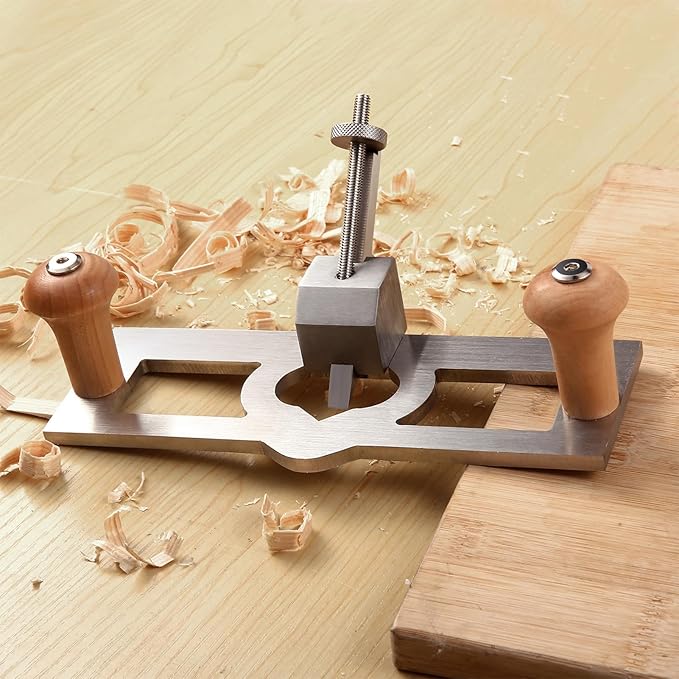 Wood Planer Hand Tool, Handheld Hand Planer Wood Trimming Plane DIY Woodcraft for Precision Woodworking