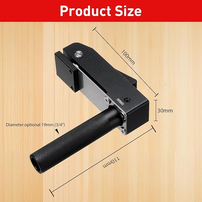 MFT Bench Holdfast Woodworking Tools, 19 mm 3/4" Desktop Quick Acting Hold Down Clamp Adjustable Fast Fixed Clip, Aluminum Alloy Benchtop Quick Clamps for Wood Carving, Sanding, Routing
