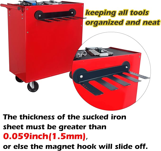 ULIBERMAGNET Power Tool Organizer, Utility Storage Rack Shelf with Screwdriver Holder,Wall Mount Heavy Duty Cordless Drill Holder,Removable Tool Rack Suitable for Garage, Workshop and Warehouse