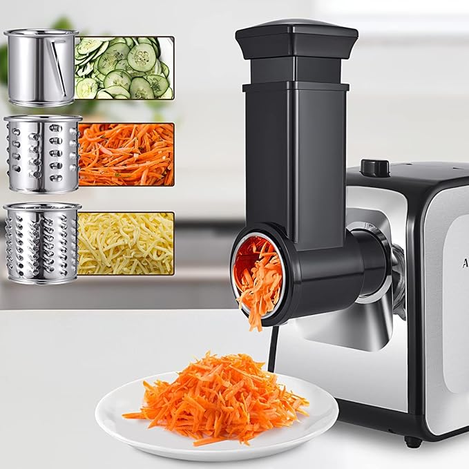 Meat Grinder, Sausage Stuffer, [2800W Max] Electric Meat Mincer with Stainless Steel Blades & 3 Grinding Plates,Sausage Maker & Kubbe Kit for Home Kitchen & Commercial Using