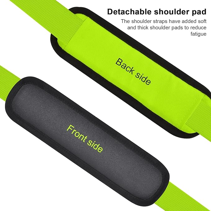 Universal Shoulder Strap for Leaf Blower & String Trimmer, Compatible with WOLFMEN for EGO Power+ for WORX for LAZYBOI for LEAPUL for DEWALT for MZK for Greenworks for BLACK+DECKER (1, Green)