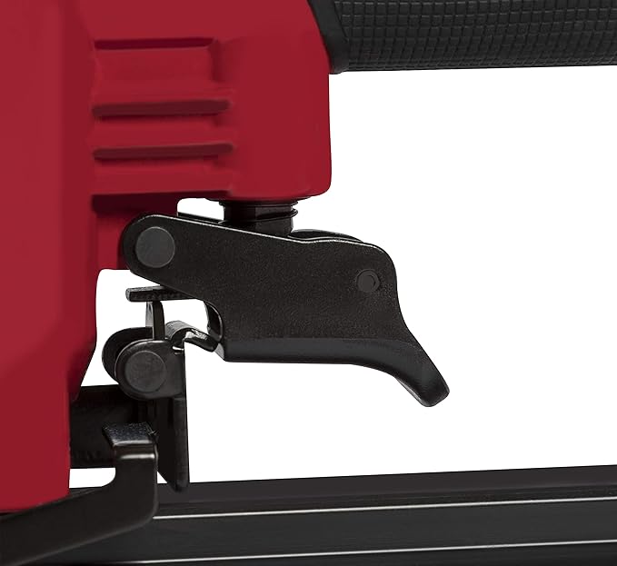 Arrow PT50 Oil-Free Pneumatic Staple Gun, Professional Heavy-Duty Stapler for Wood, Upholstery, Carpet, Wire Fencing, Fits 1/4?? 5/16?? 3/8", 1/2", 9/16??Staples, Red (Pack of 3)