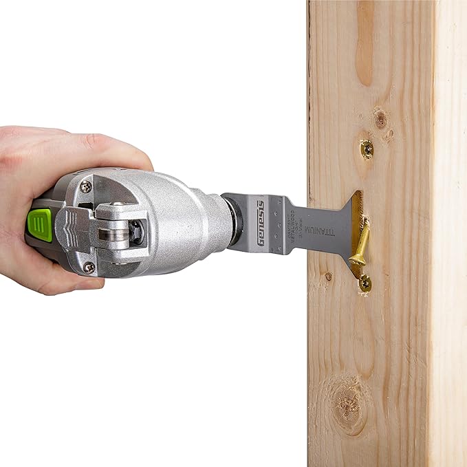 Genesis Oscillating Tool 3.5 Amp Oscillating Multi Tool with 3.7째 Oscillation Angle, 6 Variable-Speeds with 16-Piece Accessory Set, Storage Box, Carrying Bag, and 2 Year Warranty (GMT35T)