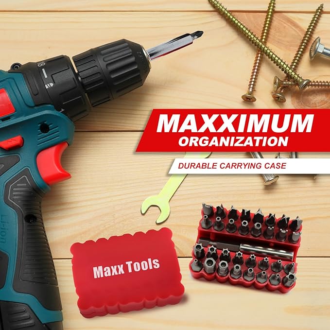 33 pc Security Bit Set with 2" Magnetic Extension Bit Holder