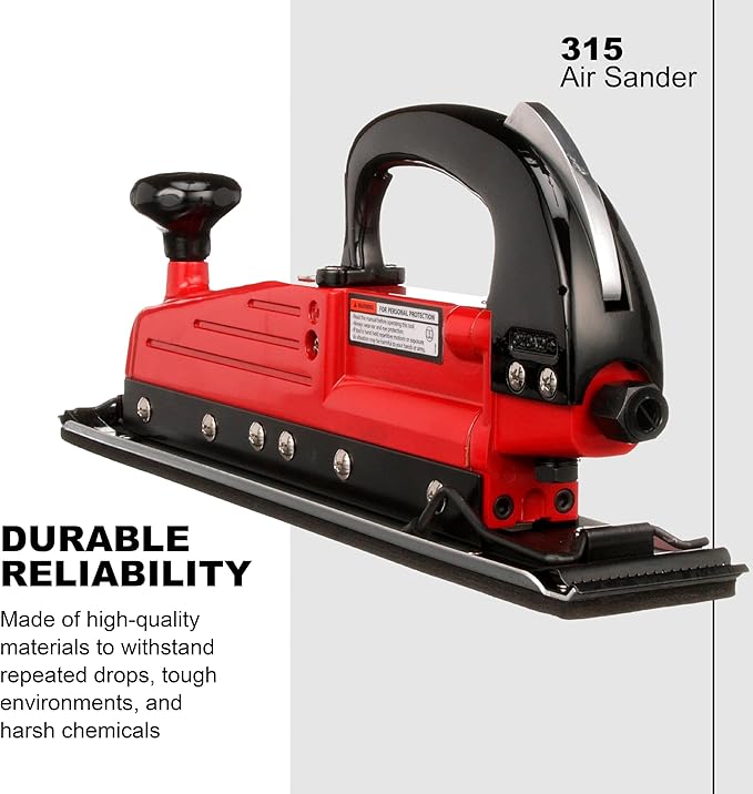 Ingersoll Rand 315 Straight-Line Air Sander, 2.75" x 17.5" Pad, 3,000 spm
