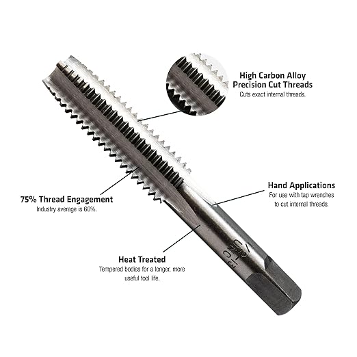 Century Drill & Tool 95411 Tap and Drill, 1/2-13NC