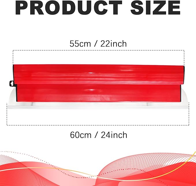 24??Drywall Skimming Blade, 2 PC 0.3mm Stainless Steel Skimming Blade, Drywall Smoothing Spatula Knife for Finishing Wall, Plaster, Wallboard