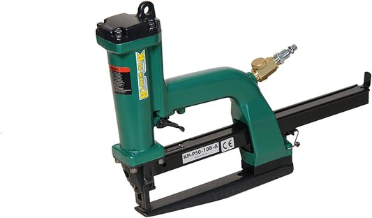 Klinch-Pak KP-P50-779 Pneumatic 1/2-Inch Crown Plier Stapler for 779 Series Staples Accepts 5/16" - 5/8" Length Staples, Ideal for Trays, Lids, End Caps, Header, Bags, Container Inserts and Bedding
