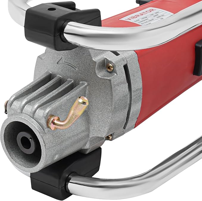 Electric Concrete Vibrator, 2000W 4300rpm Handheld Insertion Concrete Vibrating Tool with 13FT Vibrating Shaft, Portable Pencil Cement Vibrarator for Industrial Concrete Construction