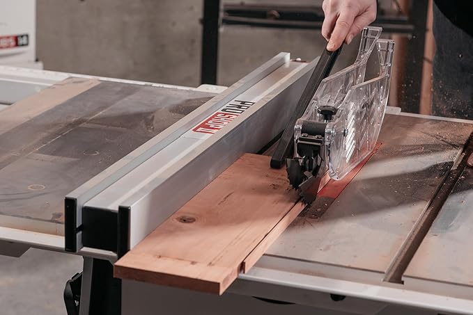 JET ProShop II 10-Inch Table Saw, 52-Inch Rip, Cast Wings, 1-3/4 HP, 120V 1Ph (JPS-10)
