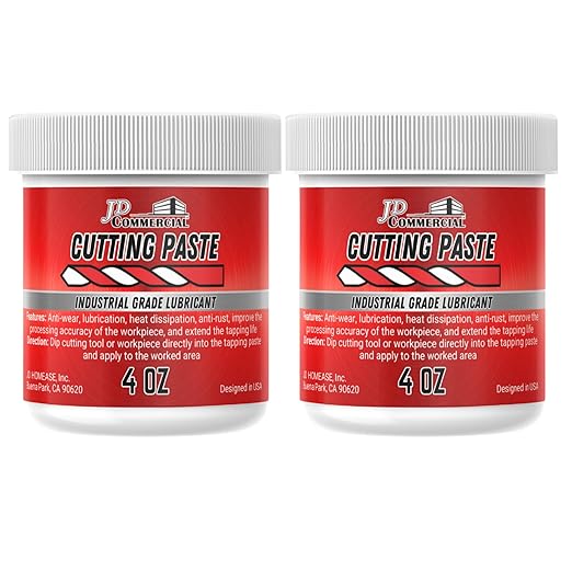 Cutting Paste 4 OZ, Cutting, Tapping, and Drilling Lubricant, Reduces Heat, Extends Tool Life & Improves Precision, for Drilling, Milling, Threading, and More (2 Pack)