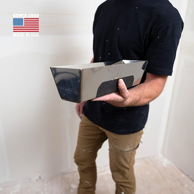 Ultimate Drywall Finishing Kit - Stainless Steel I Advance Equipment MFG Co. I Professional Quality I Mud Pan, Drywall Knife,Pail Scoop I Model 35631 I 100+ Years Family Owned USA Made