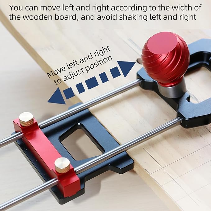 Aluminum Alloy Hand Planer - Depth Adjustable with Incisive Blade, Ideal for Woodworking Projects