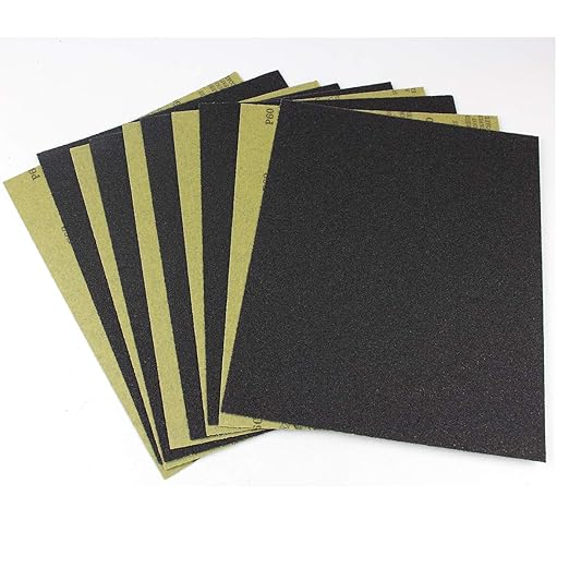 Wet Dry Sandpaper Assorted Grit 400/600/800/1000/1200/1500, Silicon Carbide Abrasive Sand Paper for Wood Furniture Finishing, Metal Grinding, Automotive Polishing, 9 x 11 Inch, 30-Pack