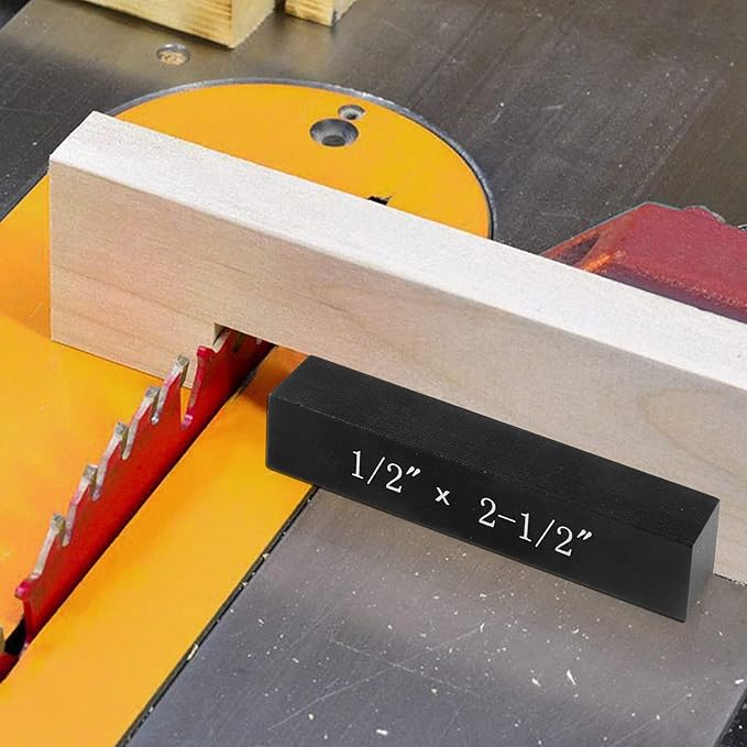 Setup Blocks Height Gauge Set, 7pcs Precision Aluminum Setup Bars for Router and Table Saw Accessories Woodworking Set Up, Bars Include Laser Engraved Size Markings