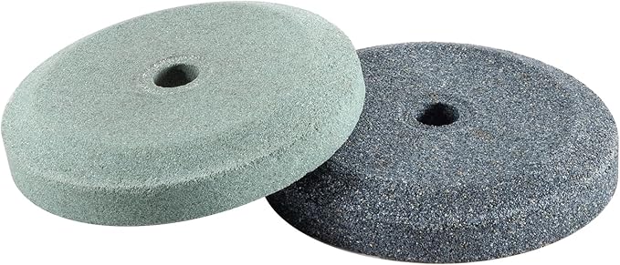 4022060160 Sharpening Stones Grinder Sharpening and Honing Stone Set Fits for Bizerba Slicer All Models, Replaces for 60223401000, 60223401100