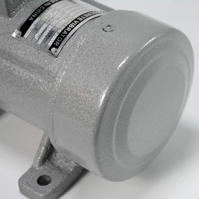 Nisorpa Concrete Vibrator, 280W Power Concrete Vibrator Motor for Concrete Vibrating Table, 110V Concrete Vibrator Vibration Motor, 60HZ 2840rpm with US Plug and 5.9fts Power Cable