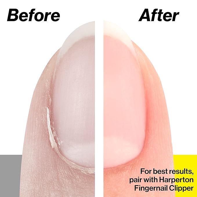 Harperton Cuticle Trimmer - Full Jaw Nipper and Trimmer, Non-Slip Cuticle Nipper Stainless Steel Cutter Fingernails and Toenails