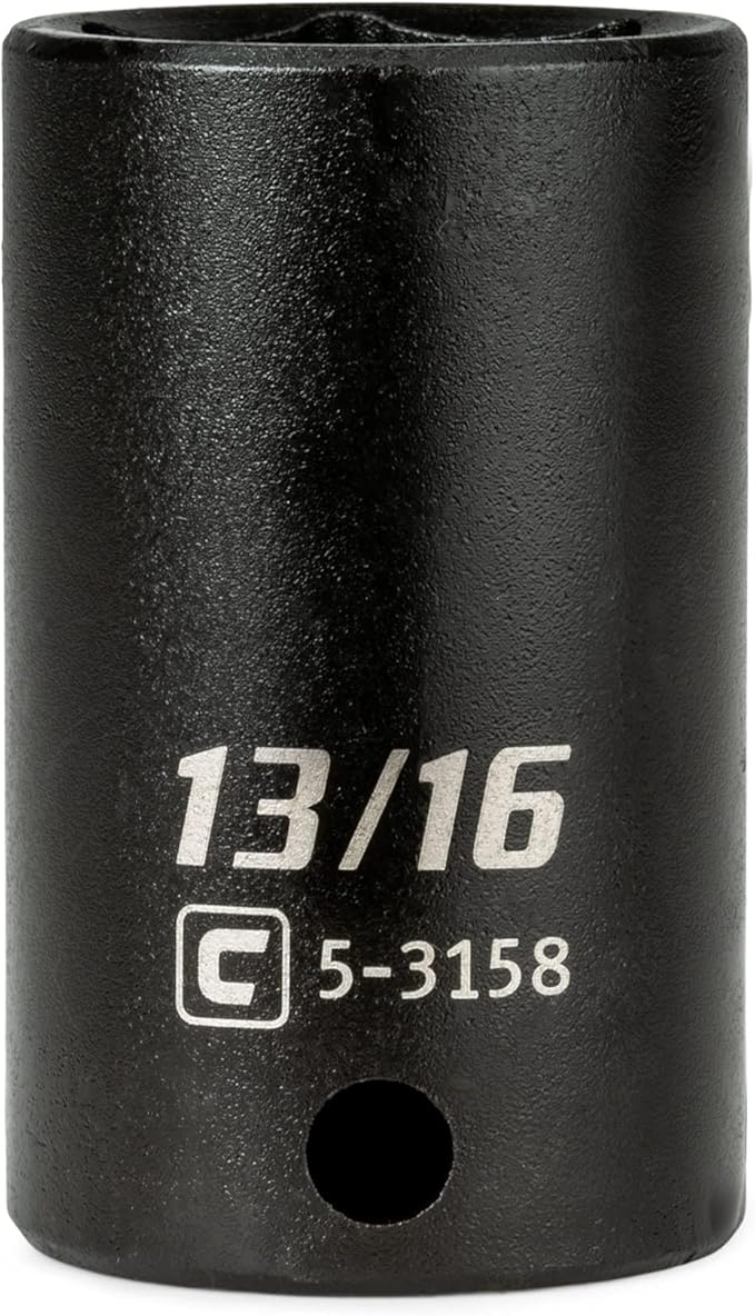 Capri Tools 3/8 in. Drive 13/16 in. Semi-Deep Impact Socket