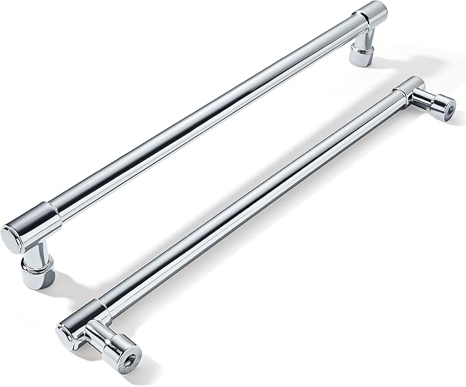 khtumeware Appliance Pulls Polished Chrome 12 Inch(305mm) Center to Center 1 Pack Heavy Duty Drawer Pulls Kitchen Cabinet Handle Cabinet Hardware
