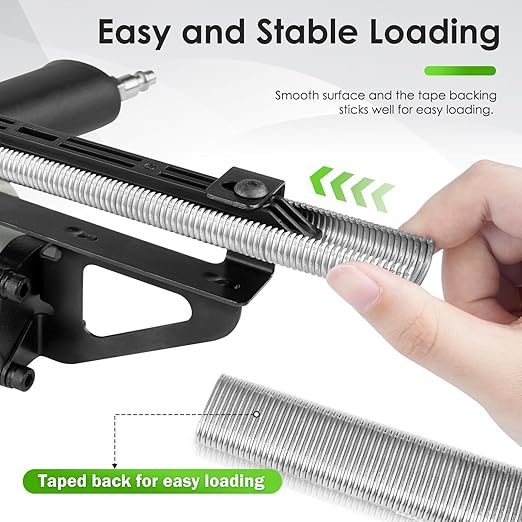CTS SC7/C24 15 Gauge 3/4??Crown 304 Stainless Steel Hog Rings 1000PCS, C-Ring Staples for Hog Ring Gun, Hog Ring Staples for Cage Building, Wire Fencing, Upholstery, Fastening