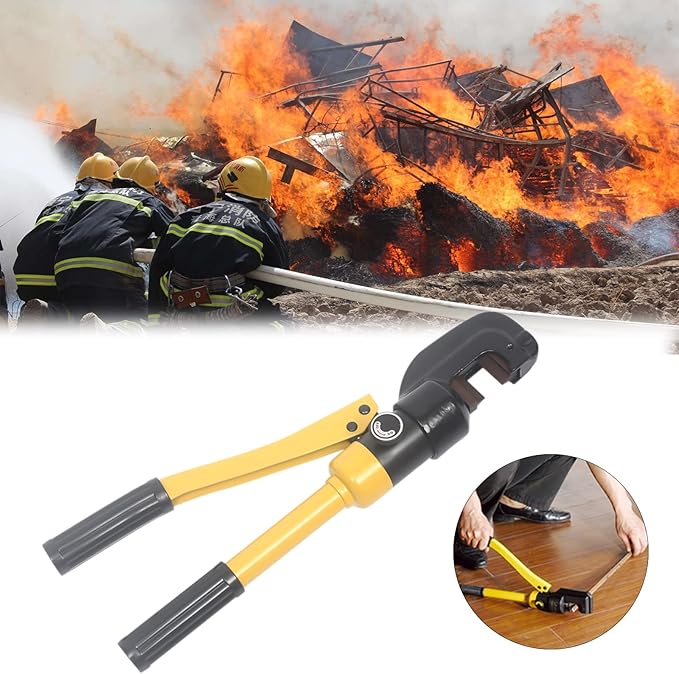 13 Ton 4-22mm Hydraulic Rebar Cutter&Benders Professional Handheld Hydraulic Rebar Cutter w/Box Steel Bolt Chain Cutting Tool for Roll Cages Can Cut Screw Thread Steel (Shear Area Max: 22mm/0.86in)