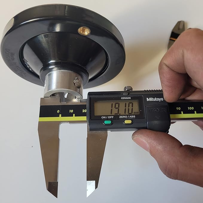 The Ultimate Handwheel | 0.75" or less shaft - Out Dia 4" | 2-Type Set Screw and Revolving Knob Handle Included Can be Used Immediately Without Any Pre-processing Before Use. [Made in Korea]