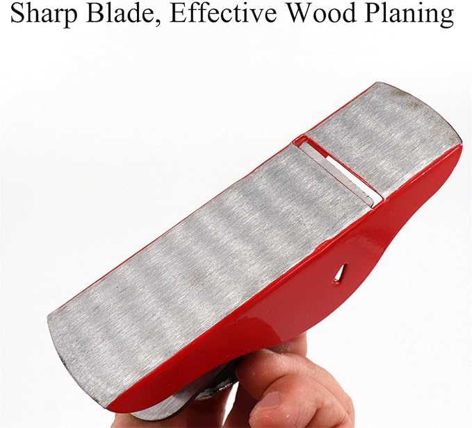 Mini Hand Planer Small Trimming Planer Adjustable Block Plane for Woodworking Project Carpenter DIY Model Making