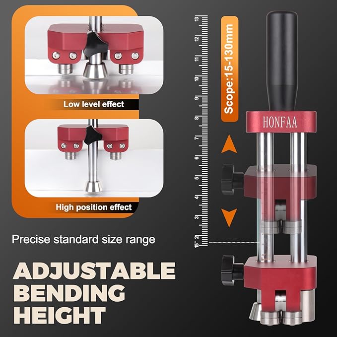 Sheet Metal Bender, Edge Roller Bender for Standing Seam Roofing Tools at 0-90째 Angle, Large Sheet Metal Roller and Bending Tool