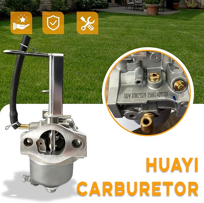 Chikia Huayi Toro 518ZE Snowblower Carburetor Compatible With Power Clear 518ZR 38472 38473 Replace 127-9352 127-9053