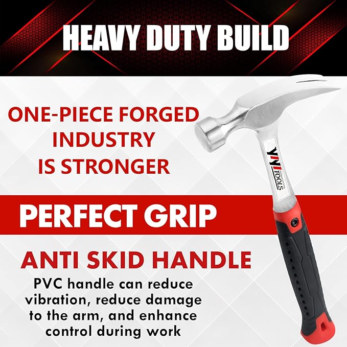 Claw Hammer forged in one piece- 16OZ