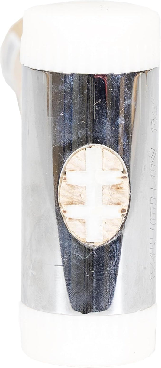 VAUGHAN Nylon Face Hammer, Chrome Plated Zinc Alloy Head, 2 Lbs, NT175, VN58414