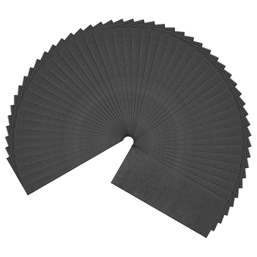 HARFINGTON 50pcs Sandpaper 1200 Grit 9 x 3.6 Inch Waterproof Backing Silicon Carbide Abrasive Wet Dry Sanding Sheets for Wood Finishing, Metal Sanding, Automotive Polishing