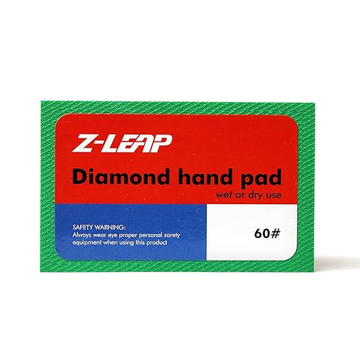 Electroplated Diamond Hand Polishing Pads for Glass Granite Marble Concrete Sanding Blocks for 60 Grit